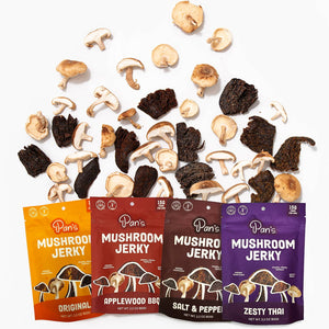 Pans mushroom jerky